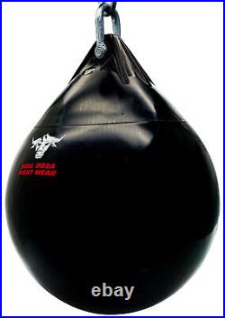 22 83kg BULL DOZA FIGHT WEAR WATER PUNCH BAG BOXING BAG UPPERCUT BAG