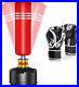 69 Adults Freestanding Punching Bag Heavy Boxing Bag with Gloves Suction Cup Base