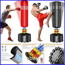 69 Freestanding Punching Bag Heavy Boxing Bag Home Gym Stand Kickboxing Bag UK