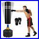 70 Freestanding Punching Bag 220LBS Heavy Boxing Bag Kickboxing withBoxing Gloves