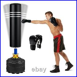 70 Freestanding Punching Bag Heavy Boxing Bag Home Gym Stand Kickboxing Bag