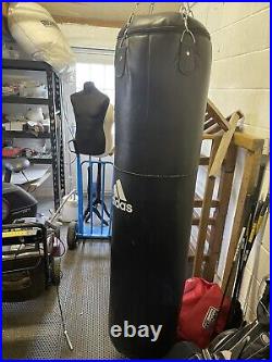 Adidas 5ft leather punch Bag