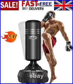 Adult Free Standing Boxing Punch Bag, Heavy Duty Punching MMA Stand Kickboxing