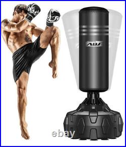 Adult Free Standing Boxing Punch Bag Stand Heavy Duty Punching Kickboxing MMA