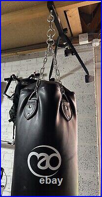 BBE Heavy Duty Punch Bag, Folding Wall Bracket And Mitts