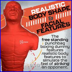 Body Revolution Boxing Punch Dummy Freestanding Slam Man Heavy Punch Kick Stand