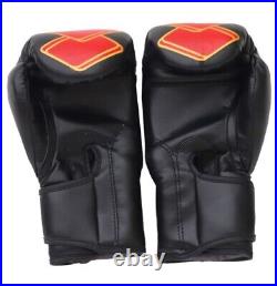 Boxing Punch Bag MMA Training Wall Iron Bracket Focus Pad Strike Kick Pad Gloves