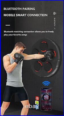 Boxing Training Music Target Punching Bags Wall Mount Bluetooth Exercise Machine