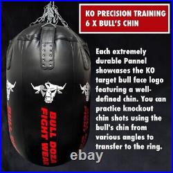 Bull Doza Bullet-Shaped Huge Self-Fill Punch Bag 100kg Filling Capacity