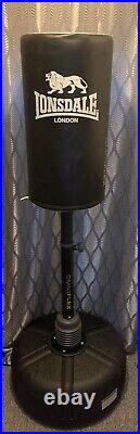 Free standing heavy duty adult punch bag