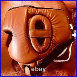 Genuine Leather Boxing Set 180cm Punch Bag, Head & Groin Guard, Gloves