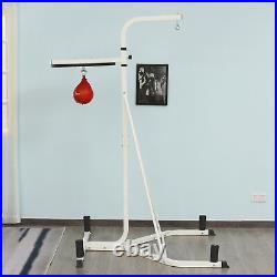 HOMCOM Free-Standing Speed Bag Platform, Adjustable Boxing Punch Bag Stand