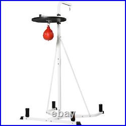 HOMCOM Free-Standing Speed Bag Platform, Adjustable Boxing Punch Bag Stand