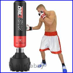 Heavy Duty Free Standing Punch Bag Duty Boxing MMA Kick Stand Gym Training 182cm