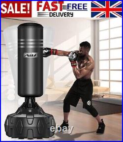 Heavy Duty Punching Adult Free Boxing Standing Punch Bag Stand MMA Kickboxing