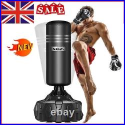 Heavy Duty Punching Adult Free Boxing Standing Punch Bag Stand MMA Kickboxing