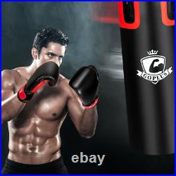 Heavy Hanging Punching Bag with Gloves and Wall Bracket