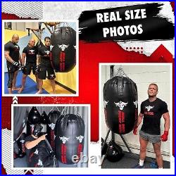 NEW! Bull Doza Bullet-Shaped Huge XXL 3ft 100kg Self-Fill Punch Bag RRP £100