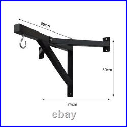 Playerz Boxing Heavy Duty 2.3FT Punch Bag Bracket 100kg Steel Hanging Wall Frame