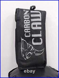 Punch bag and gloves. Hanging punch bag. Carbon Claw. Swivel and spring