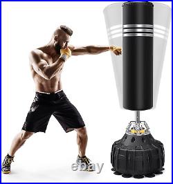 Punching Bag Heavy Boxing Bag with Suction Cup Base Freestanding Punching Bag