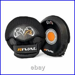 Rival RPM5 Parabolic Boxing Punch Mitts Focus Pads Hook And Jab Target Coaching