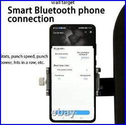 Smart Bluetooth Music Boxing Machine Wall Mounted Punching Pad Bag Home Exercise