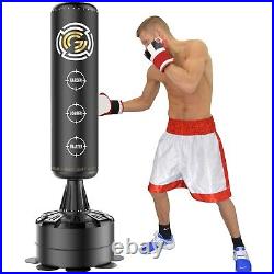 Super Heavy 6ft Free Standing Punch Bag Duty Boxing Kick Stand Gym Training