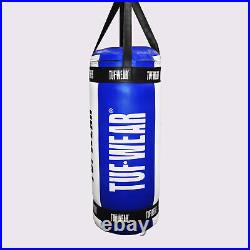 Tuf Wear Balboa 4FT (20 Inch Diameter) Heavy Jumbo Punchbag 60KG Blue White