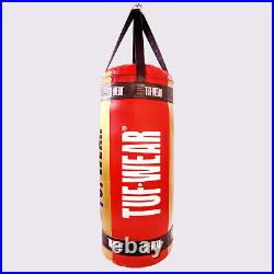 Tuf Wear Balboa 4FT (20 Inch Diameter) Jumbo Punchbag 60KG RED Gold