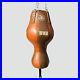 Tuf Wear Cow Hide Leather Uppercut Boxing Punching Filled Punchbag Classic Brown