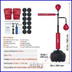 VEVOR 2-IN-1 Punching Bag Freestand Reflex Speed Boxing Bag Training Adjustable