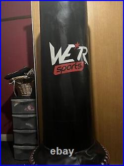 We R Sports 5ft Free Standing Boxing Punch Bag Black